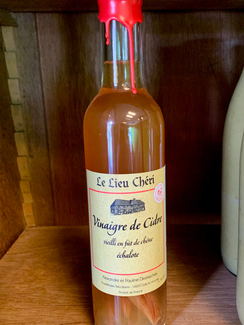 Vinaigre de cidre à l'échalote