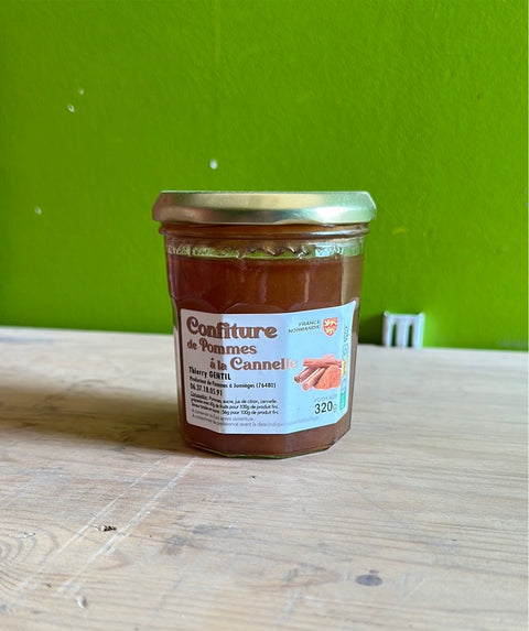 Confiture de pommes cannelle