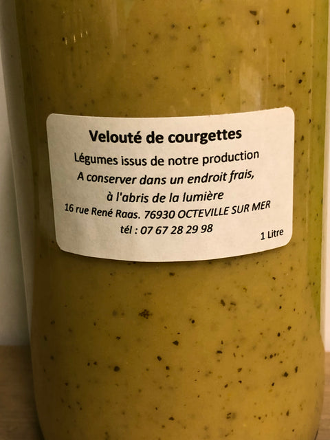 Velouté de courgettes